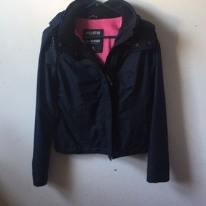 Hollister all weather jacket in blue♥️